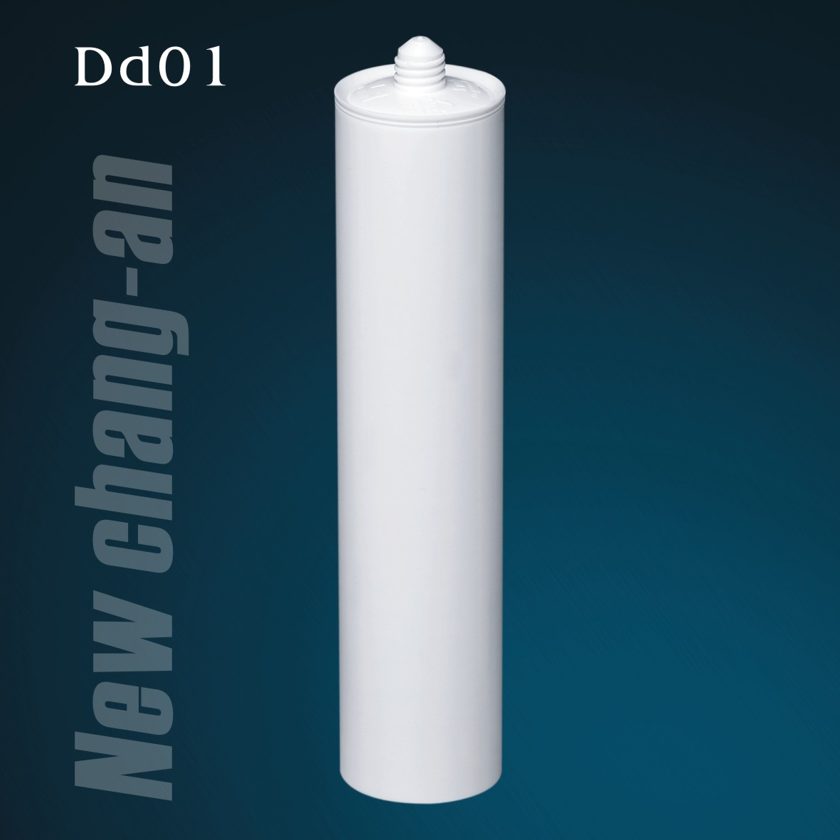 300ml leere HDPE-Plastikpatrone für Silikon-Dichtungsmittel Dd01