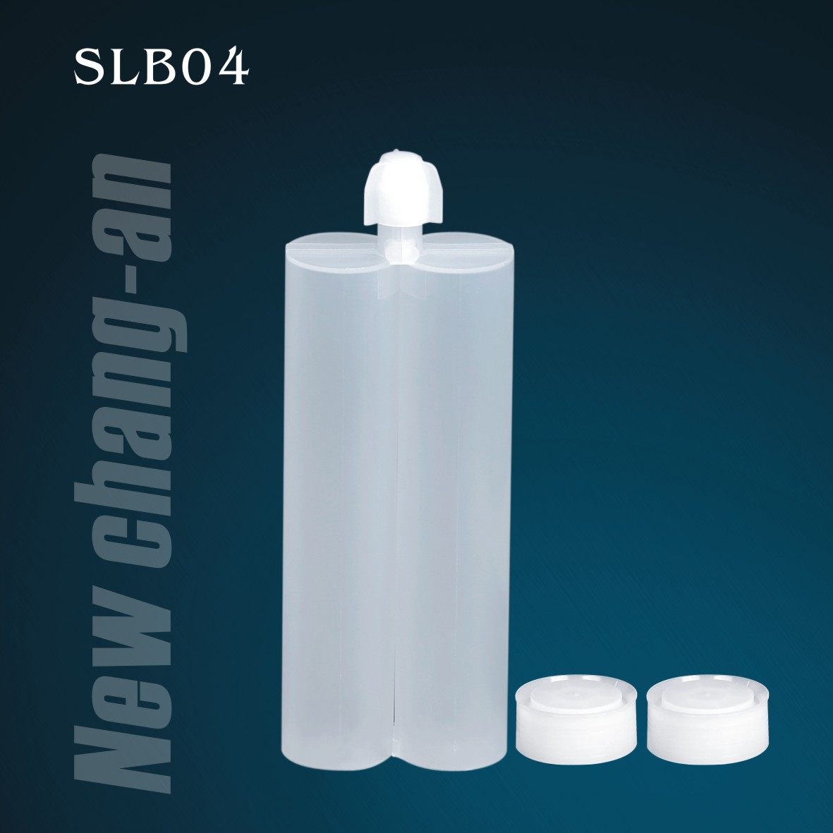 320 ml: 320 ml Zweikomponenten-Doppelkartusche für Packung A+B Klebstoff SLB04